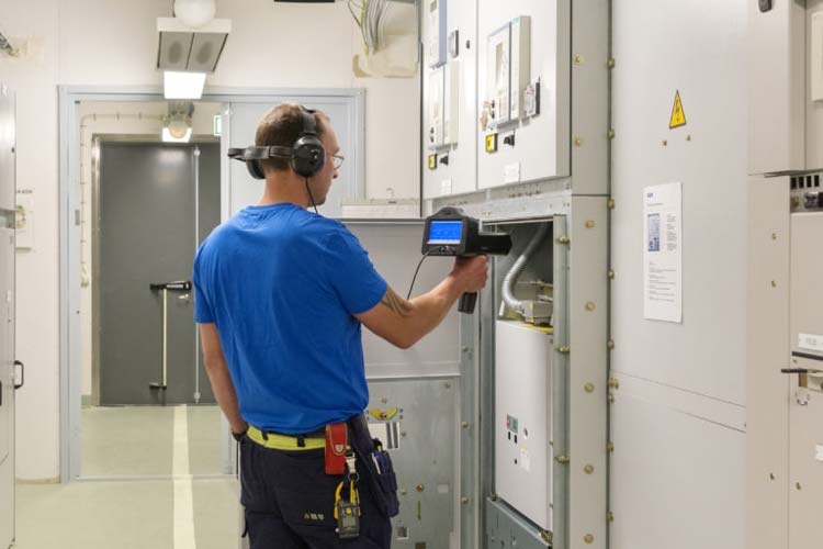 Termografering utfört av EKAB